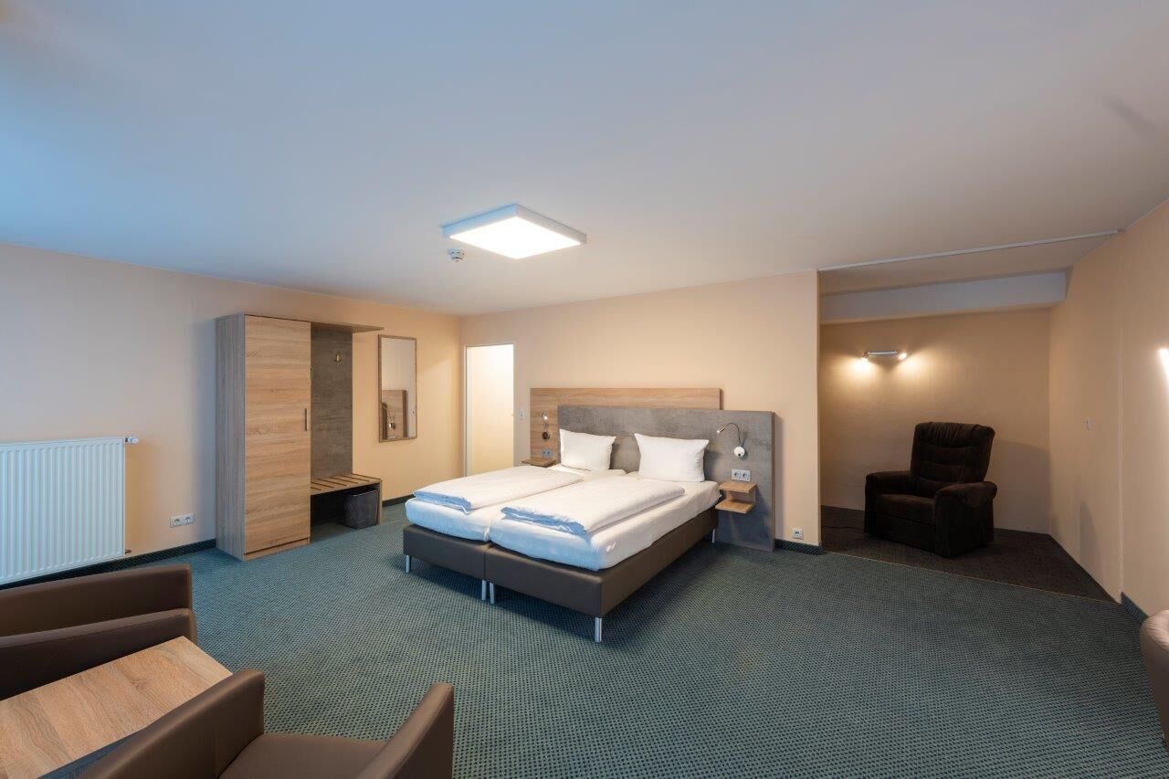 Dobbelt- eller tomannsrom – deluxe | Sengetøy av topp kvalitet og senger med Select Comfort-madrass