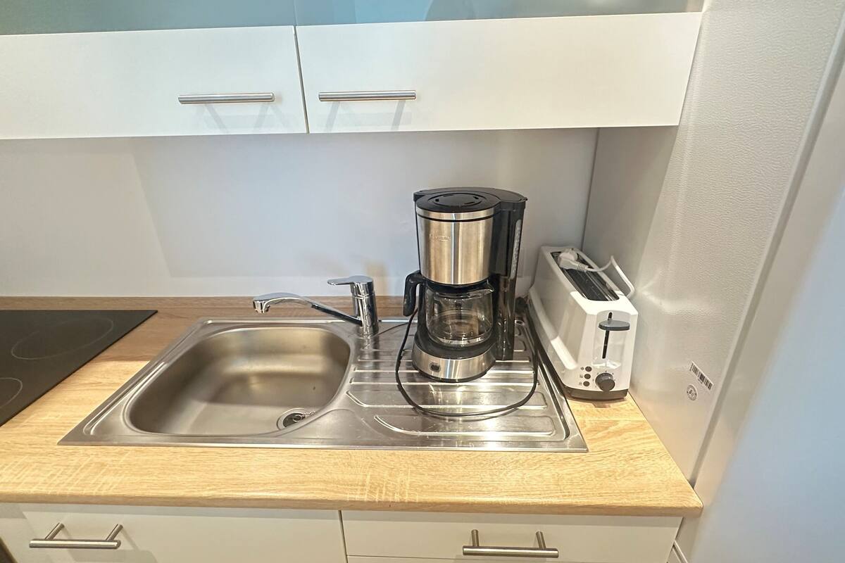 exclusive condo | private kitchen | fridge, microwave