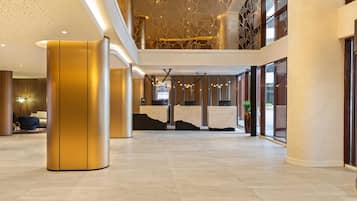 Sala de estar en el lobby