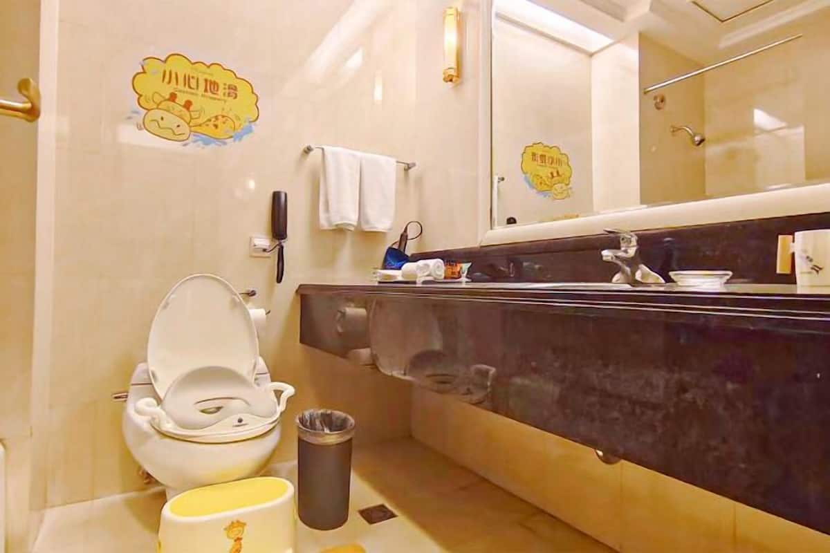 Minibar, in-room safe, alarm clocks