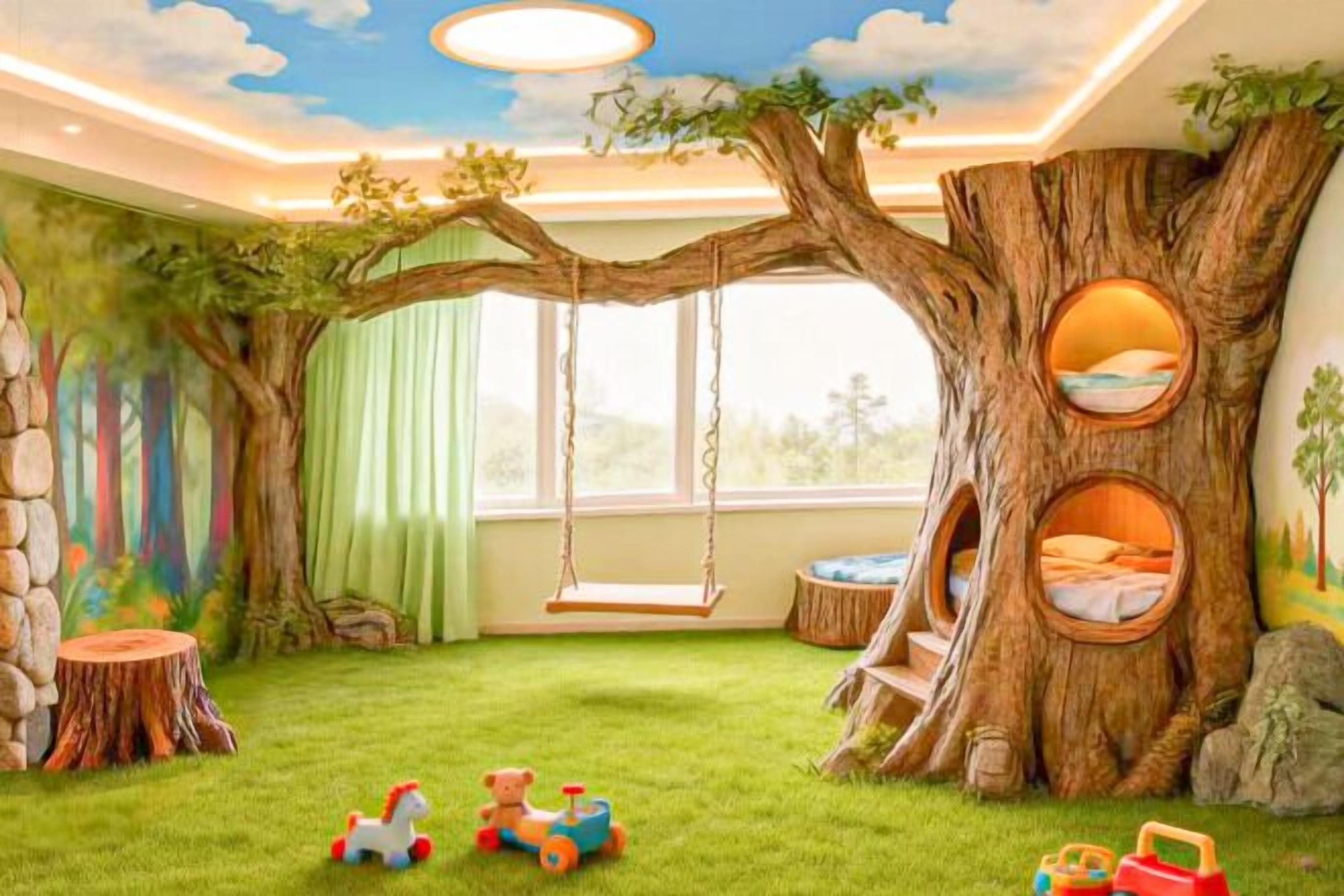 Minibar, in-room safe, alarm clocks