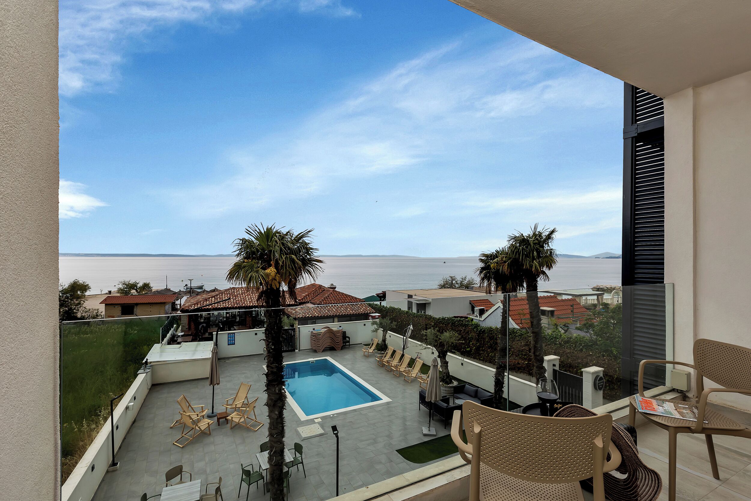 Doppel- oder Zweibettzimmer | Terrasse/Patio