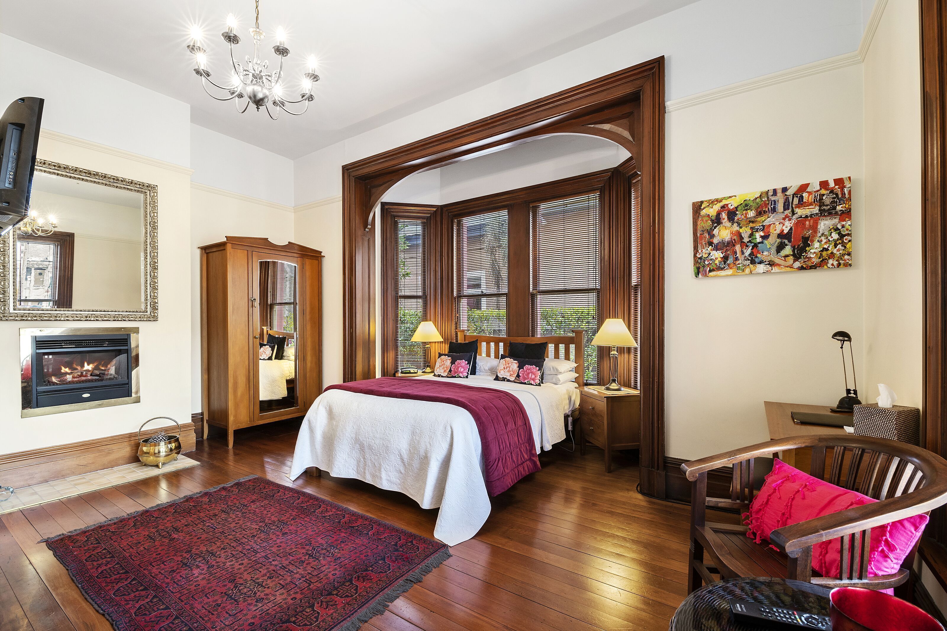 Super Deluxe Queen | Premium bedding, in-room safe, individually decorated, desk