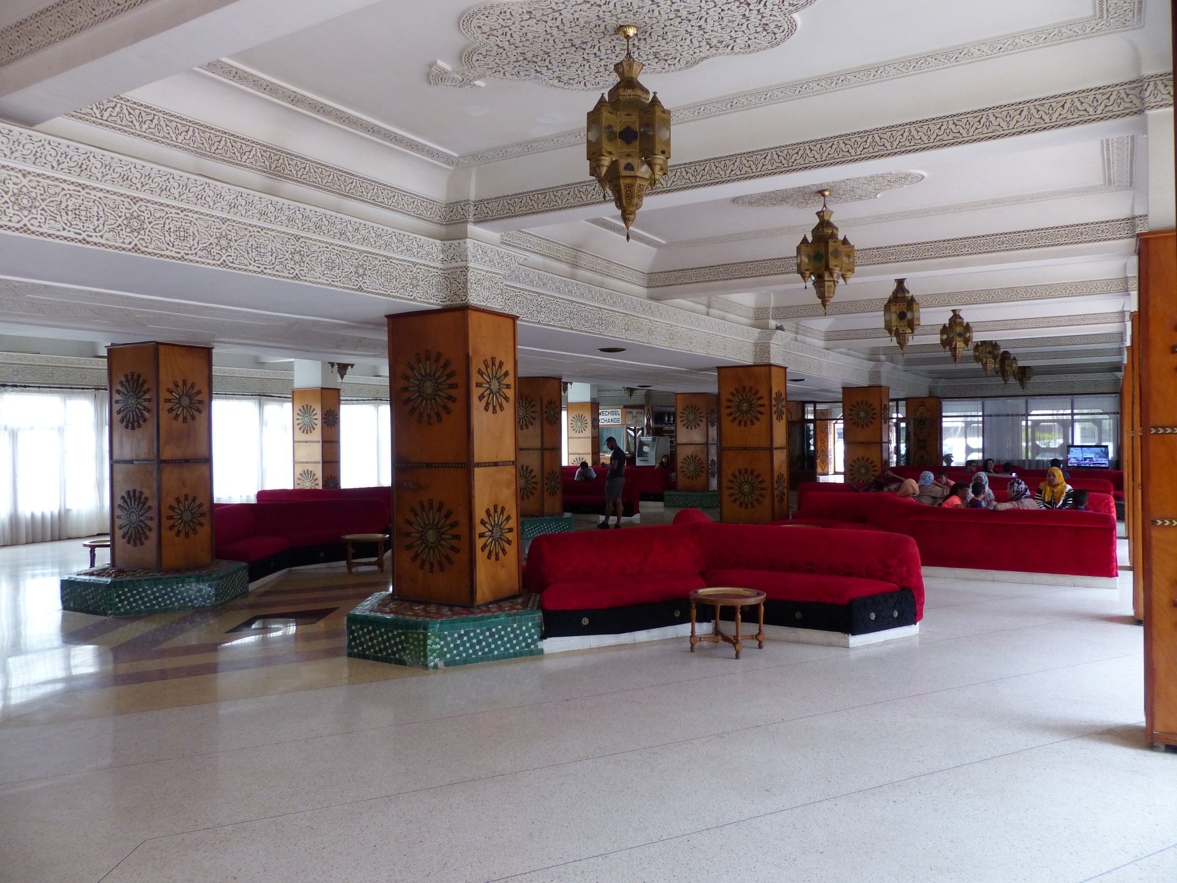 Reception hall