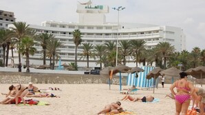 Privat strand