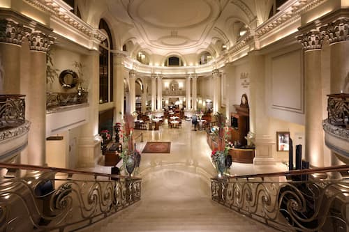Interior entrance