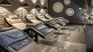 Manicures and pedicures