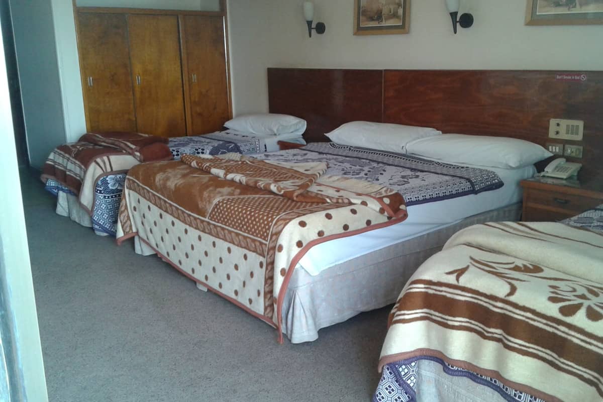 Pillowtop beds, cribs (free), rollaway beds (surcharge), WiFi (free)