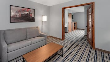 Suite Deluxe, 1 très grand lit, non-fumeur (One-Bedroom) | Baignoire à hydromassage
