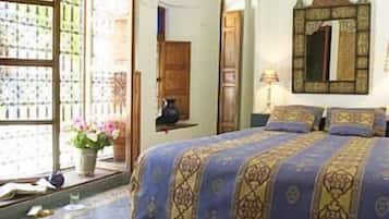 Pillow-top beds, in-room safe, iron/ironing board, free cots/infant beds