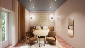 Habitación doble Confort | Ropa de cama de alta calidad, camas con pillow-top y minibar 