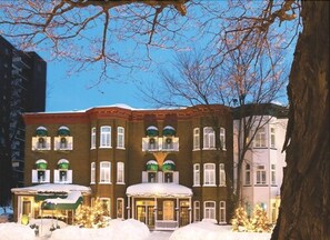 Façade de l’hébergement