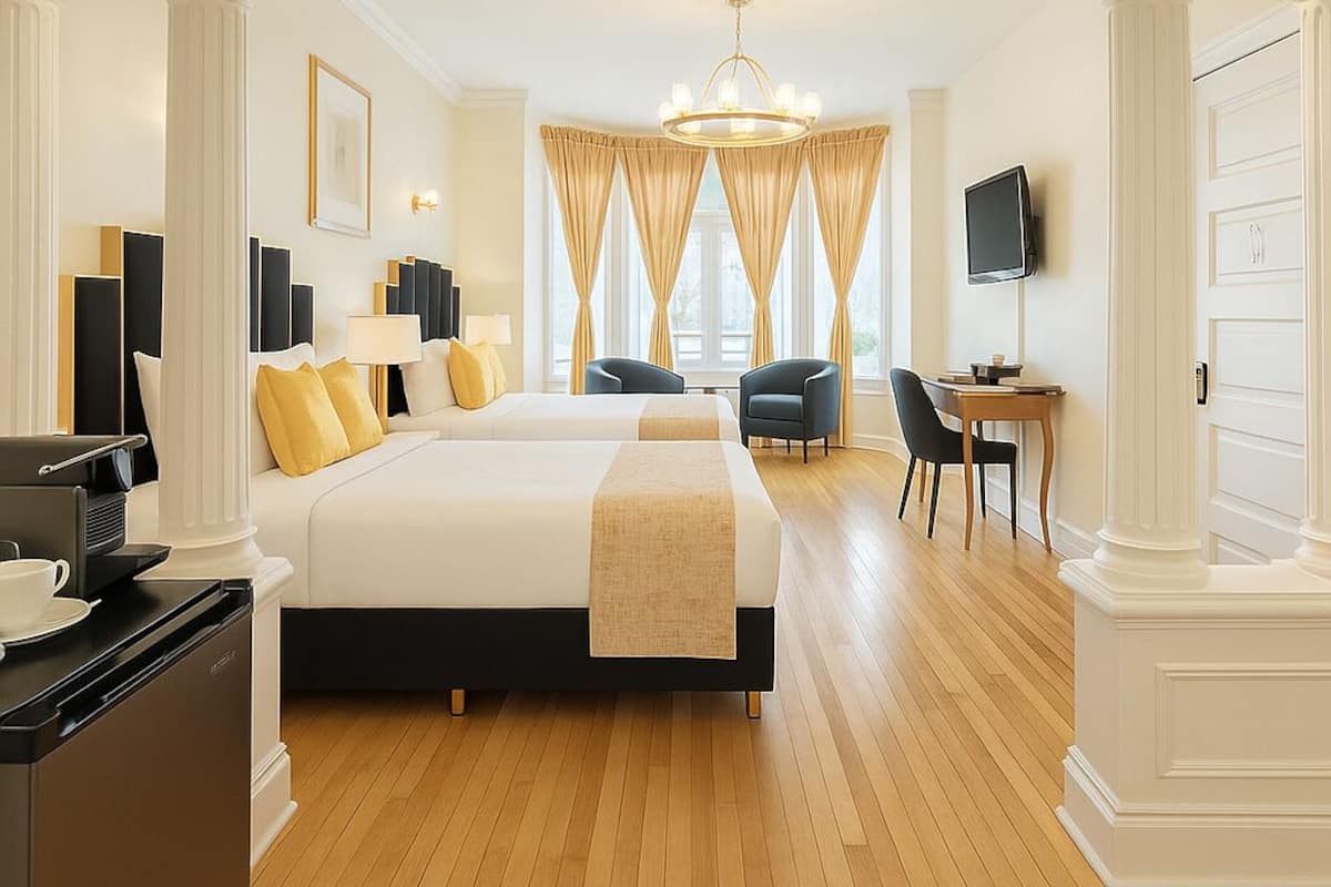 Standard Quadruple Room, 2 Queen Beds