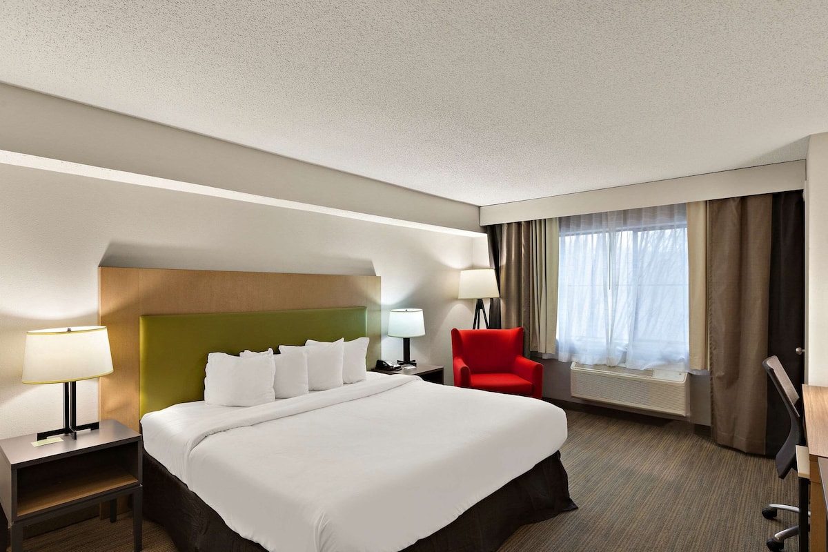 Room, 1 King Bed, Non Smoking | 1 bedroom, premium bedding, minibar, in-room safe