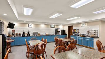 Petit déjeuner continental compris tous les jours