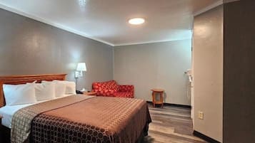 Desk, blackout curtains, iron/ironing board, free WiFi