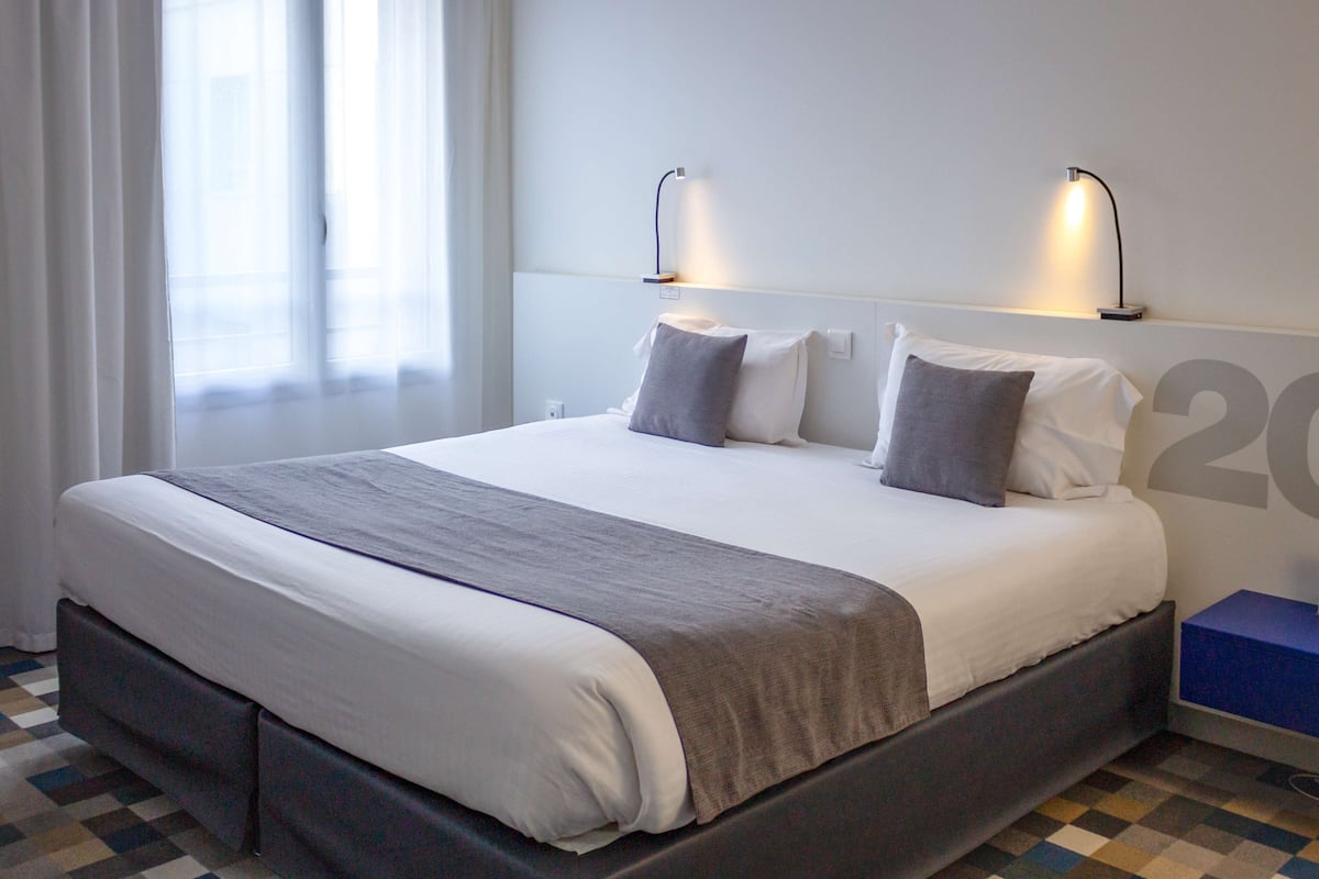 superior room, 1 king bed, non smoking | in-room safe, individually furnished, desk, laptop workspace