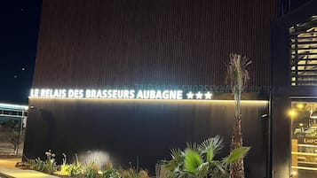 Façade de l’hébergement