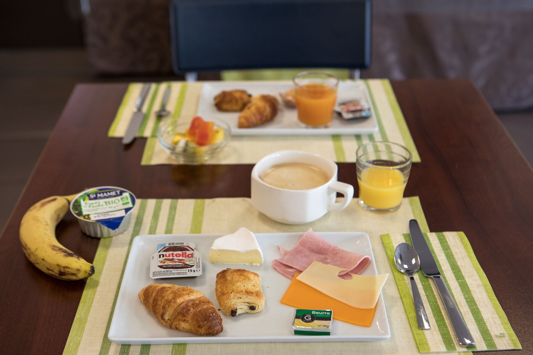 daily buffet breakfast (eur 13 per person)