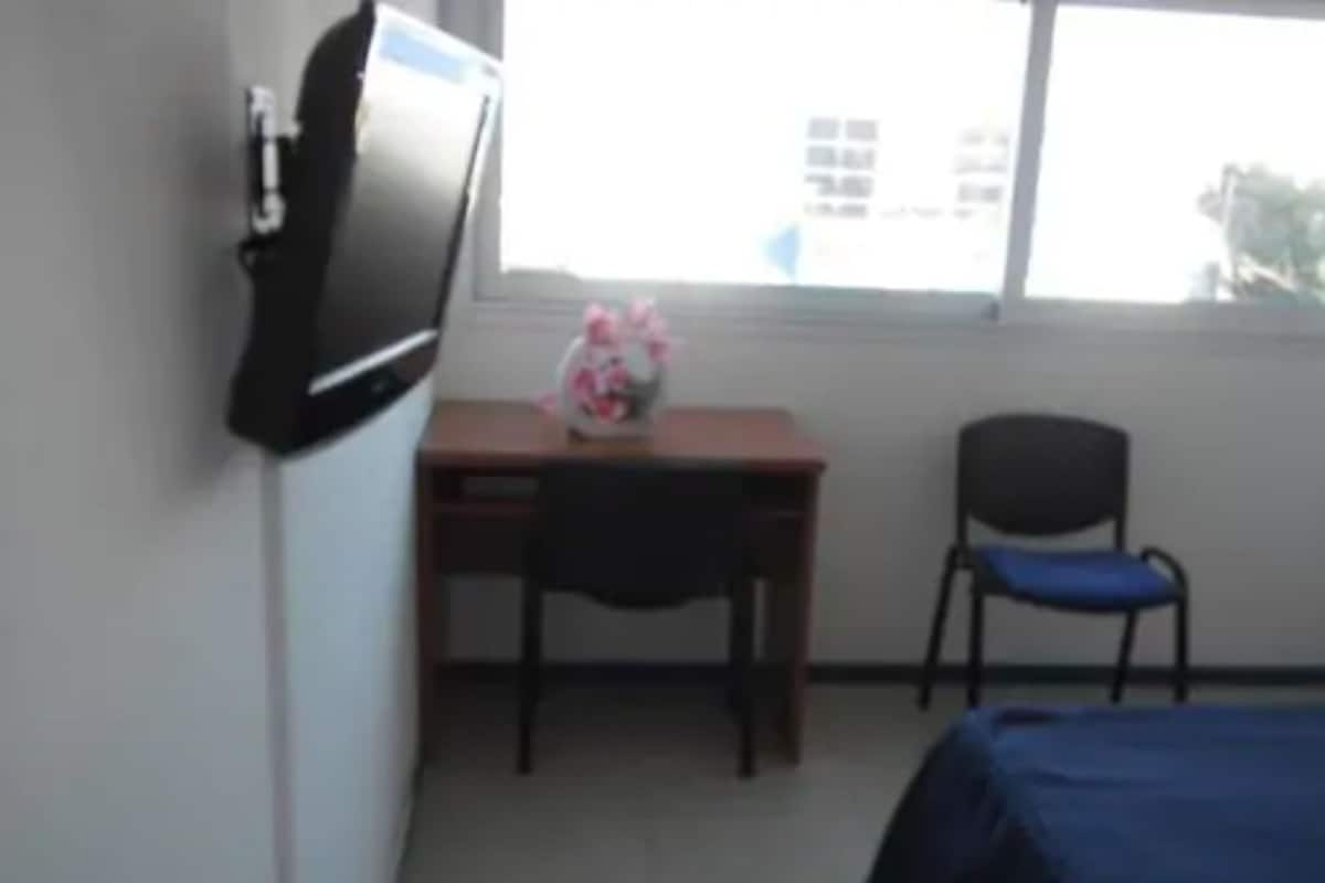 Desk, soundproofing, iron/ironing board (on request)