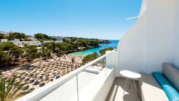 Blick vom Balkon
