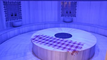 Turkish bath/hammam, Swedish massages