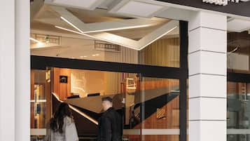 Fassade der Unterkunft