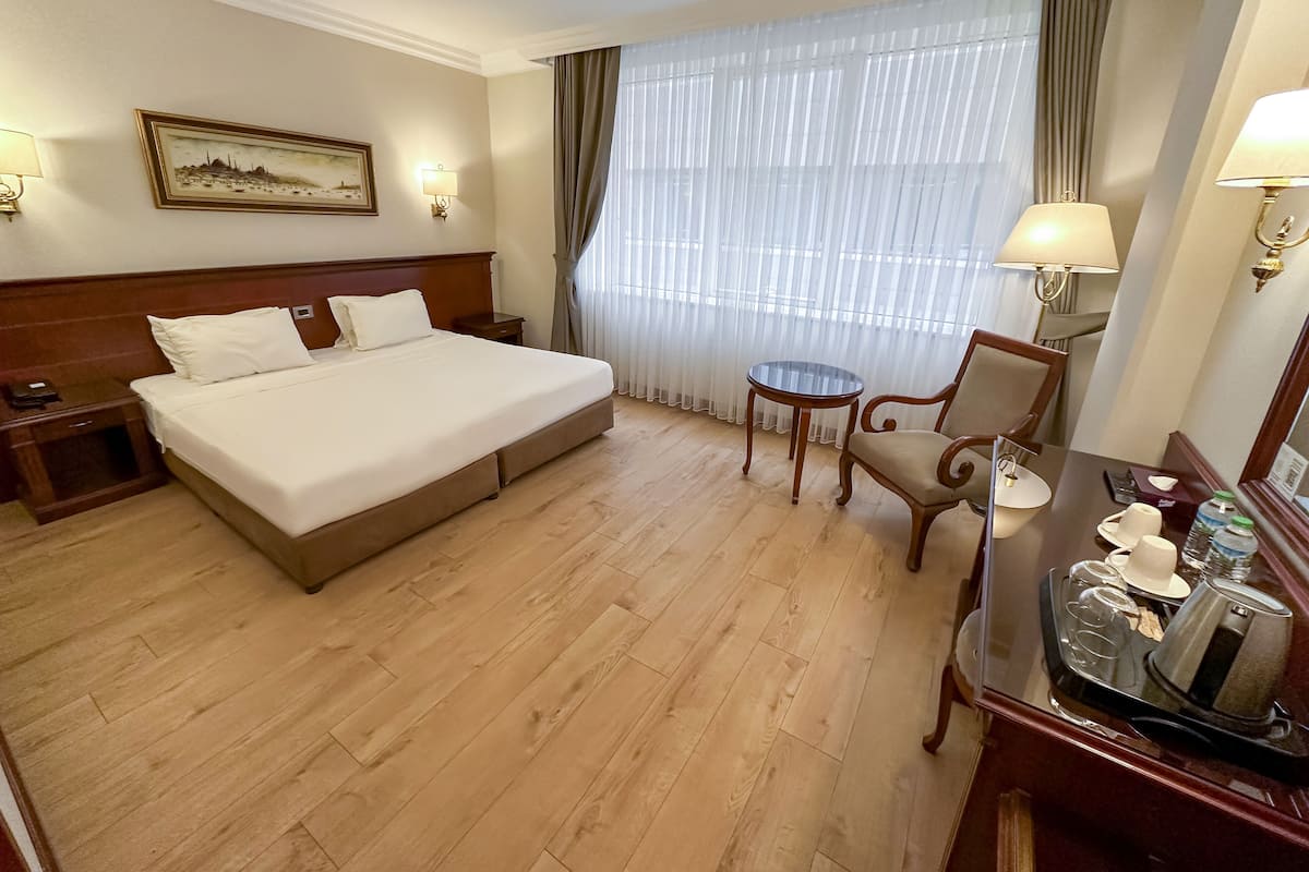 2 slaapkamers, een minibar, een kluis op de kamer, geluiddichte muren