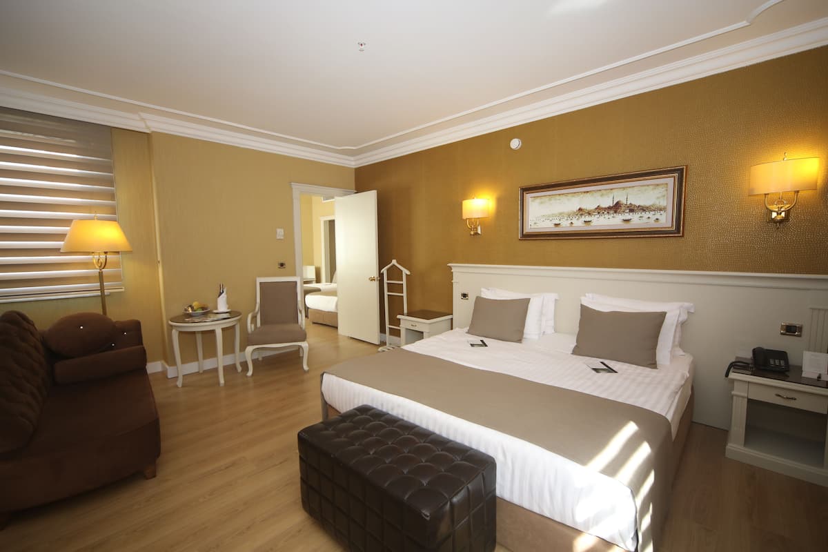 Superior suite | 2 slaapkamers, een minibar, een kluis op de kamer, geluiddichte muren