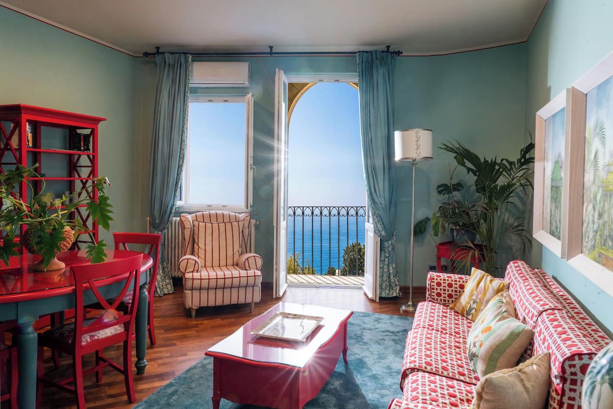 Apartment, 2 Bedrooms, Annex Building | Living area | Flat-screen TV, DVD player, pay movies