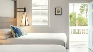 Cabin (Conch) | Premium bedding, in-room safe, individually decorated