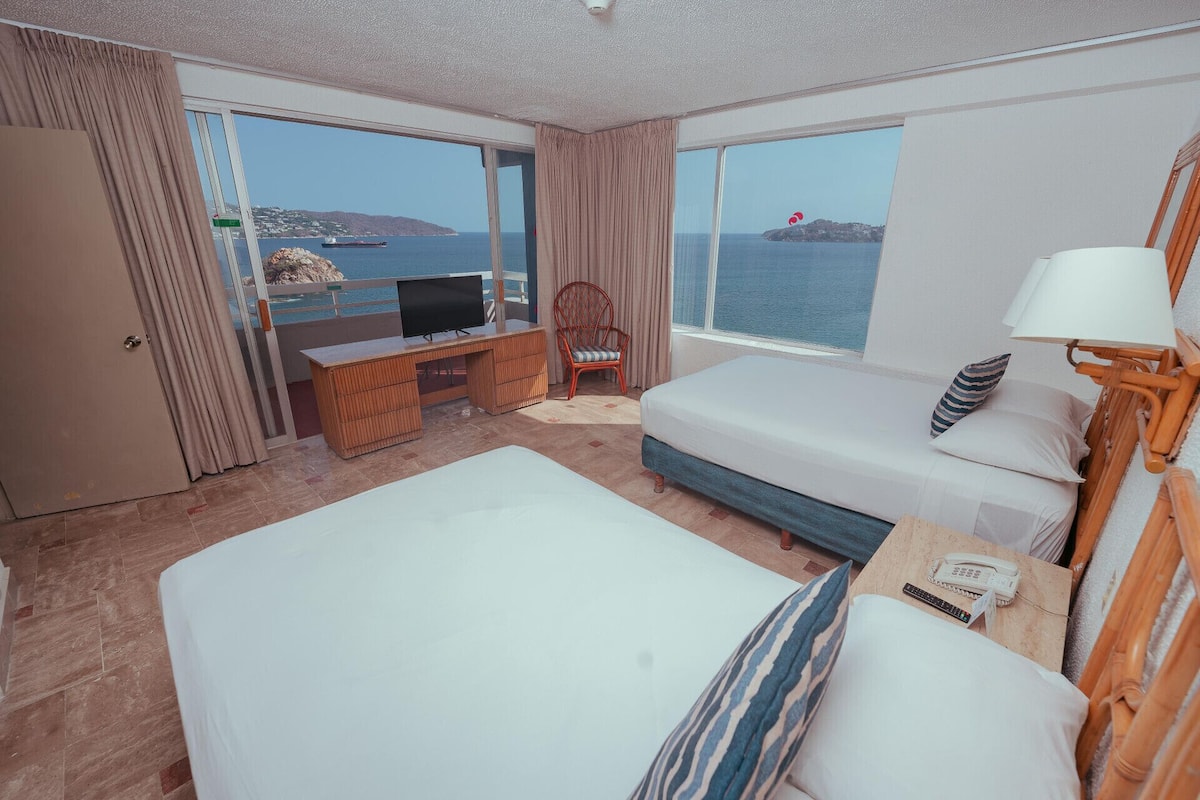 1 Schlafzimmer, Daunenbettdecken, Zimmersafe, Bügeleisen/Bügelbrett