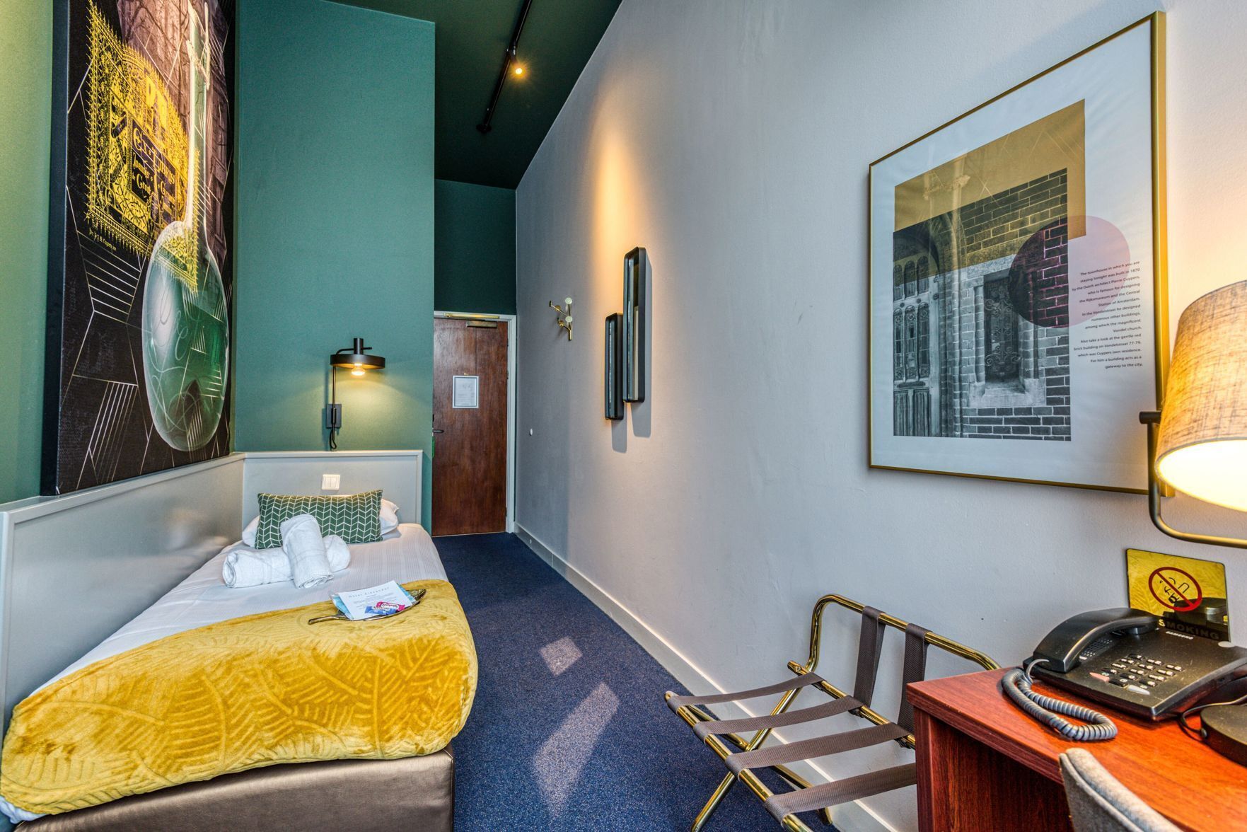 Hypo-allergenic bedding, in-room safe, desk, iron/ironing board