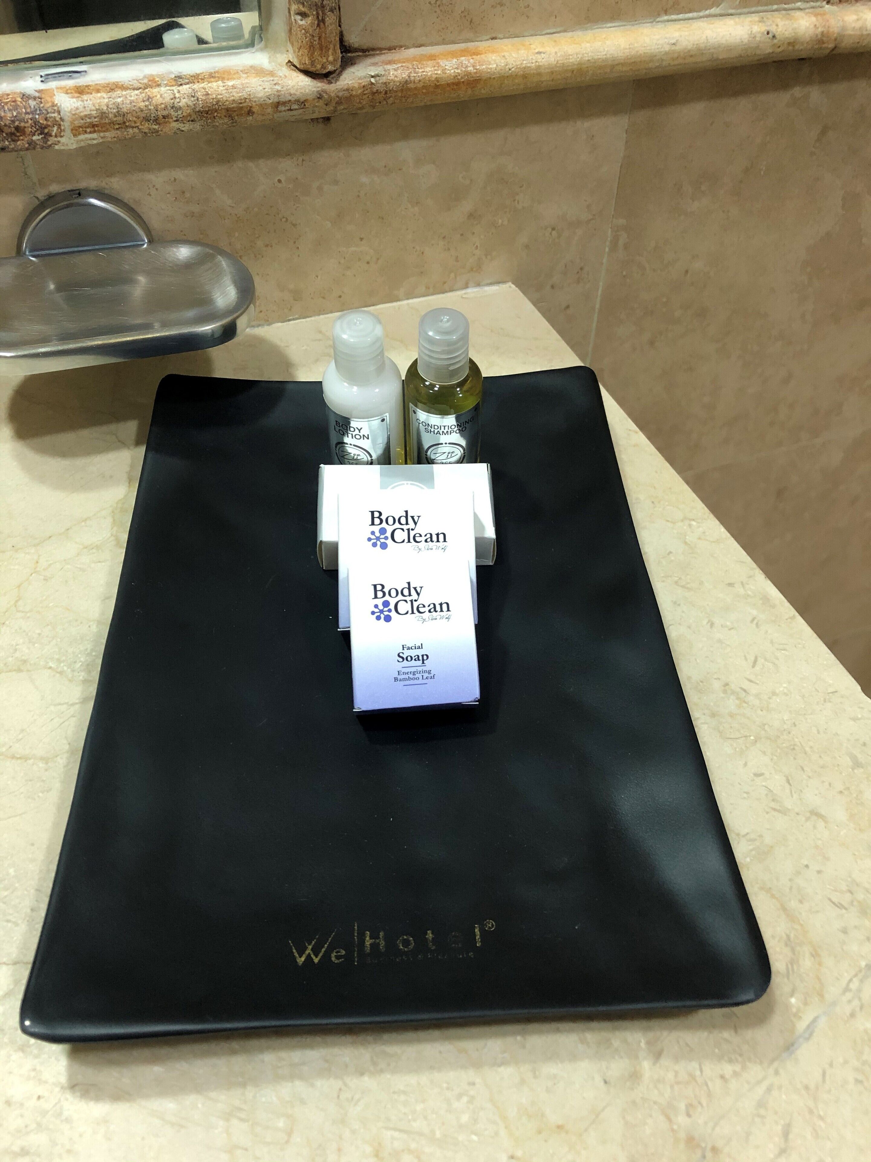 double room, interior view | bathroom amenities | shower, free toiletries, hair dryer, towels