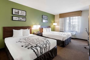 In-room safe, desk, laptop workspace, blackout curtains