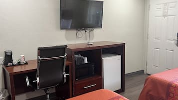 Room, 2 Double Beds | Premium bedding, desk, blackout drapes, soundproofing
