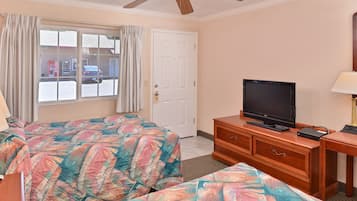 Room, 2 Double Beds | Premium bedding, desk, blackout drapes, soundproofing