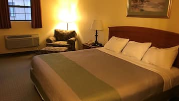 Free WiFi, bed sheets