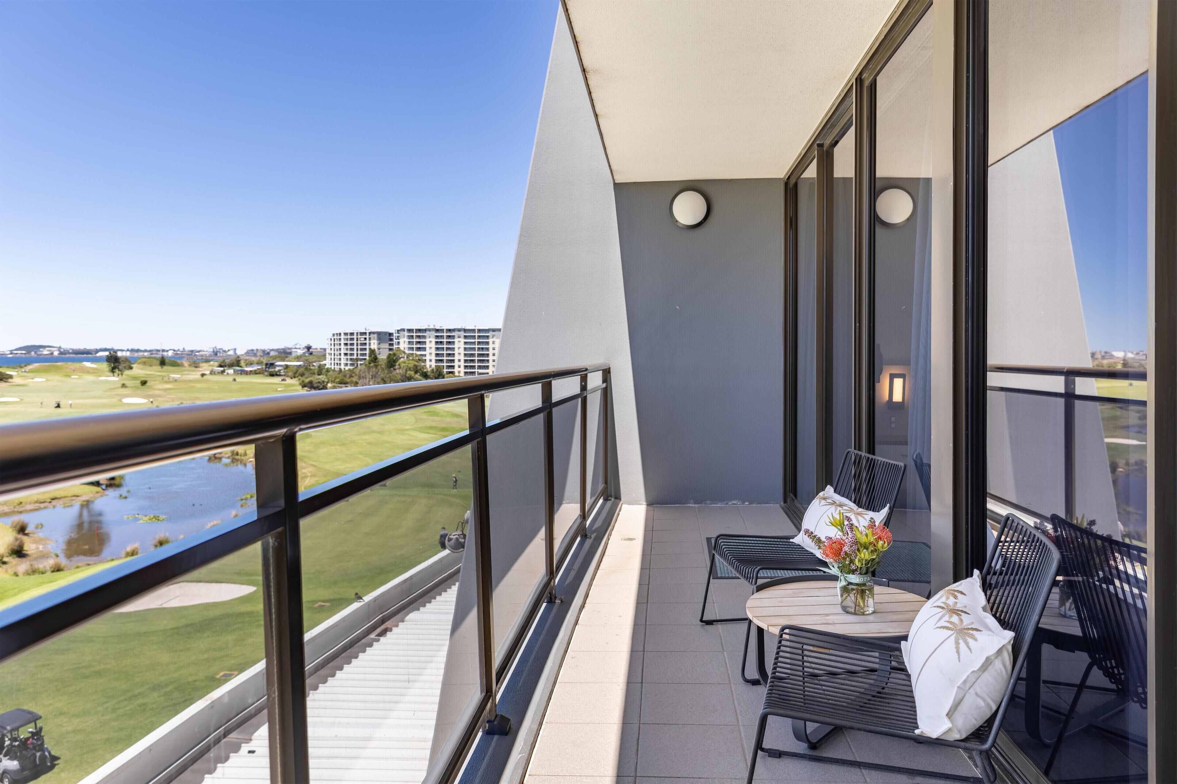 部屋からの景観