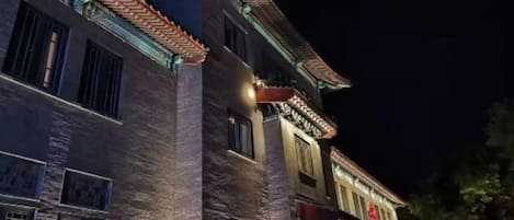 Front of property - evening/night