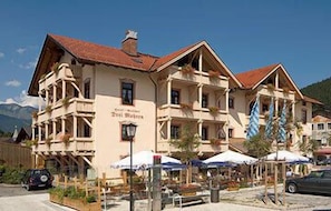 Voorkant van accommodatie