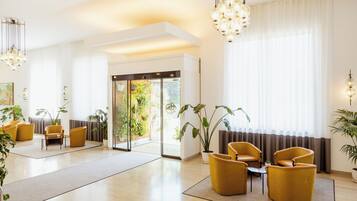 Sala de estar en el lobby