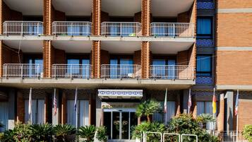 Fassade der Unterkunft