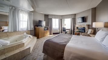 Phòng Deluxe, 1 giường cỡ queen | 1 phòng ngủ, bộ đồ giường cao cấp, chăn bông, nệm có lớp đệm bông