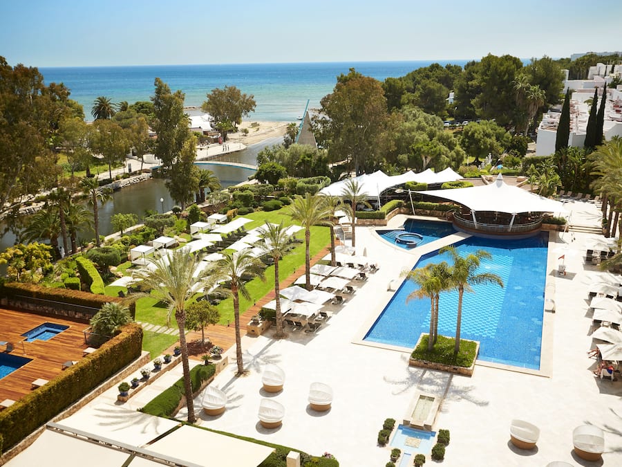 Uitzicht vanuit accommodatie