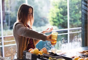 Inbegriffenes Frühstücksbuffet