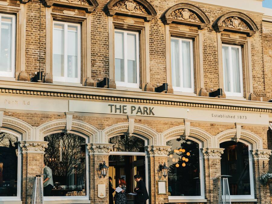 Fachada da propriedade