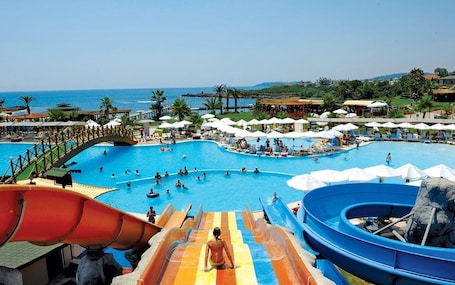 Wasserrutsche. Incekum Beach Resort