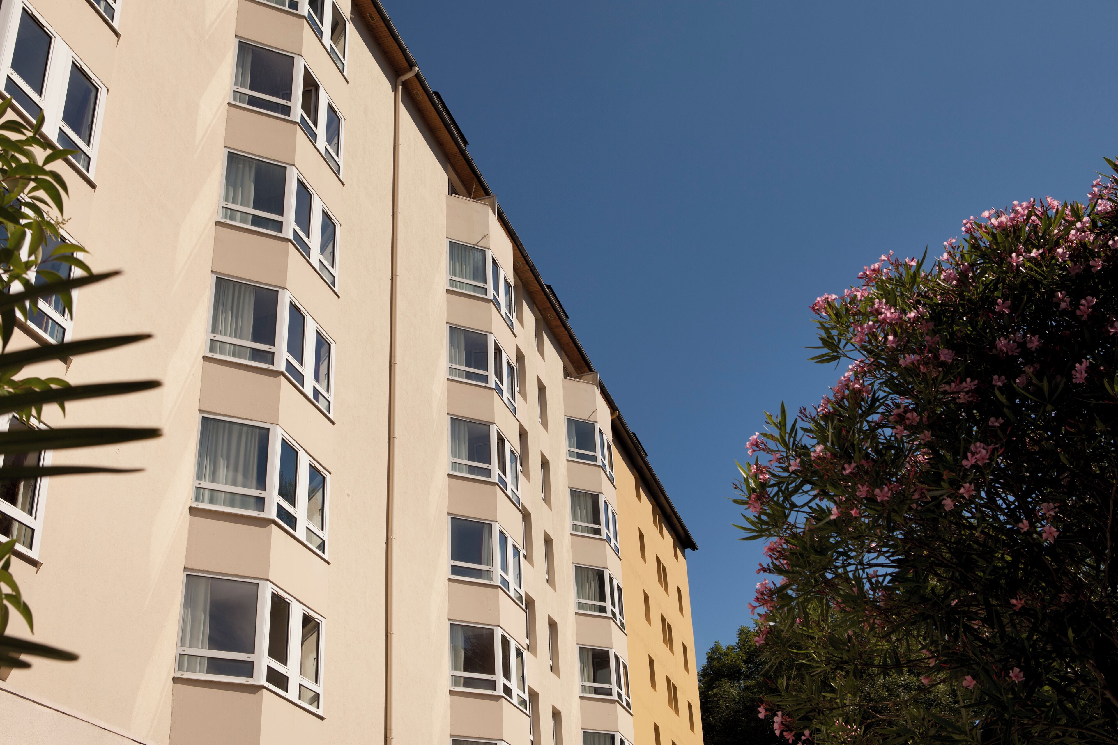 Facciata della struttura