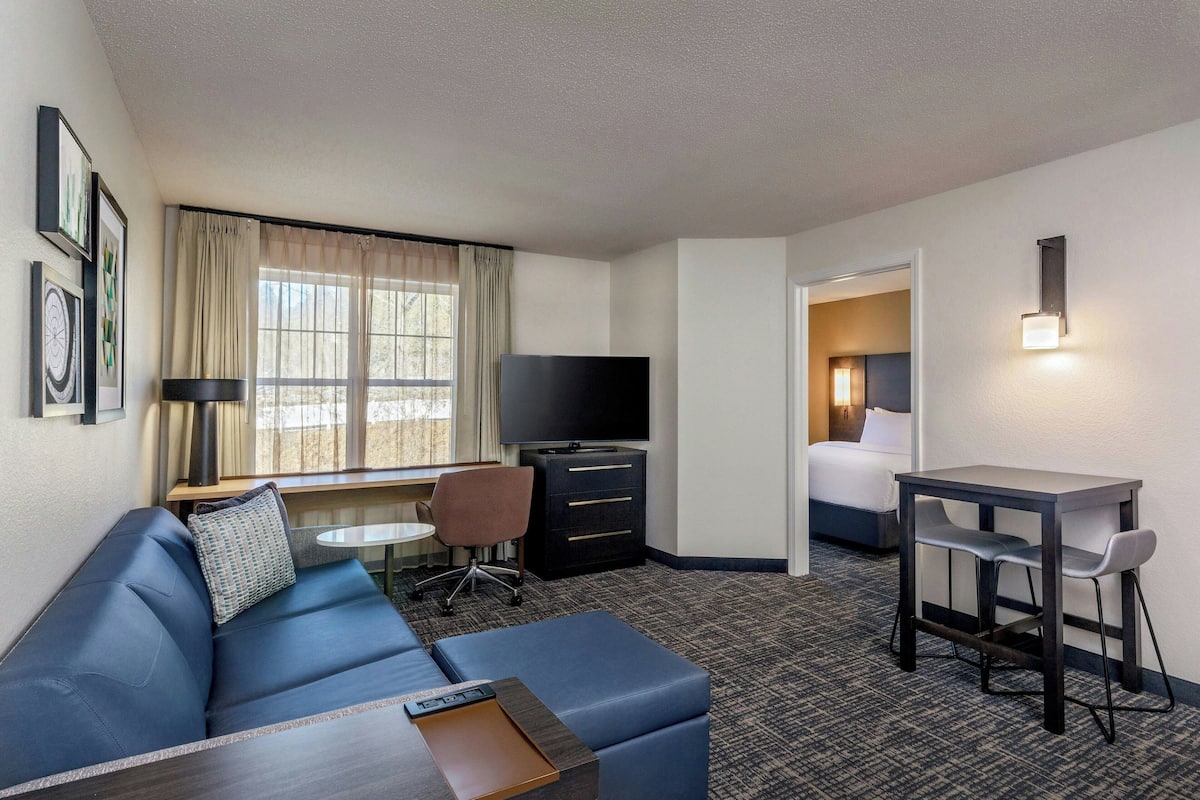 Suite, 1 Bedroom | Living area | Flat-screen TV, pay movies